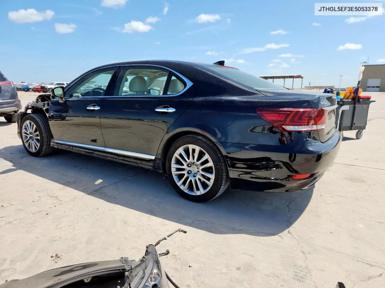 2014 Lexus Ls 460L VIN: JTHGL5EF3E5053378 Lot: 61666425
