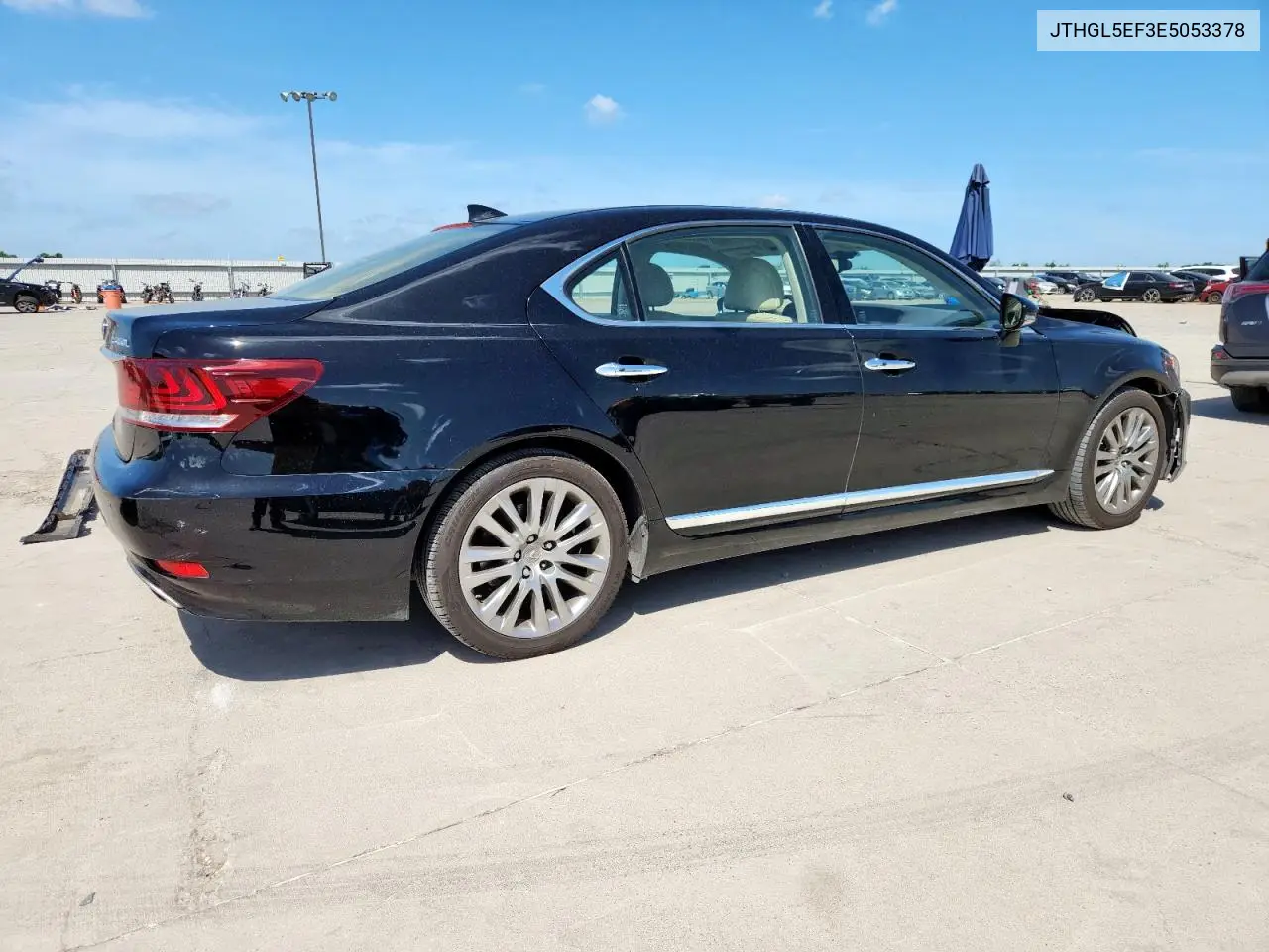 2014 Lexus Ls 460L VIN: JTHGL5EF3E5053378 Lot: 61666425