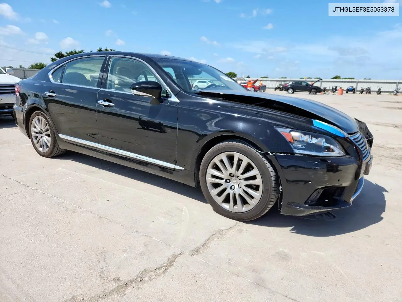 2014 Lexus Ls 460L VIN: JTHGL5EF3E5053378 Lot: 61666425