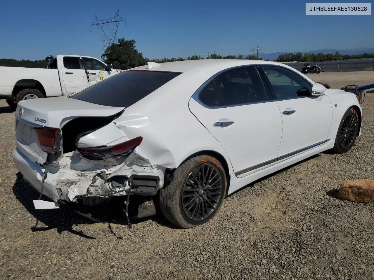 2014 Lexus Ls 460 VIN: JTHBL5EFXE5130628 Lot: 62165795