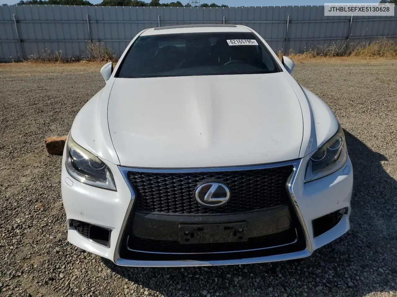 2014 Lexus Ls 460 VIN: JTHBL5EFXE5130628 Lot: 62165795
