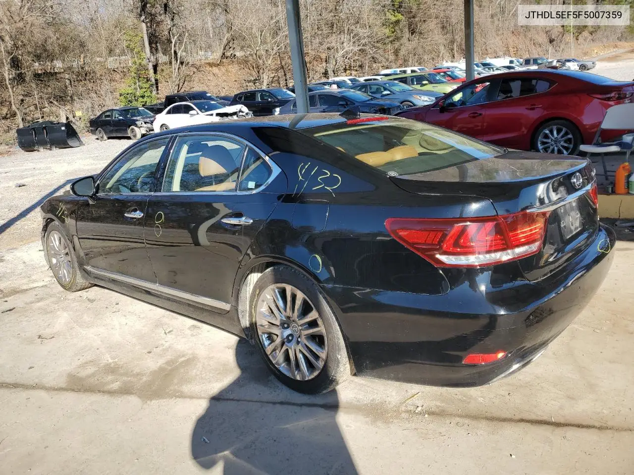 2015 Lexus Ls 460L VIN: JTHDL5EF5F5007359 Lot: 45135565