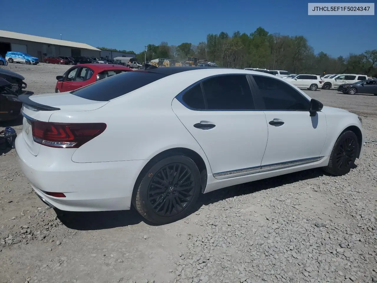 2015 Lexus Ls 460 VIN: JTHCL5EF1F5024347 Lot: 51847175