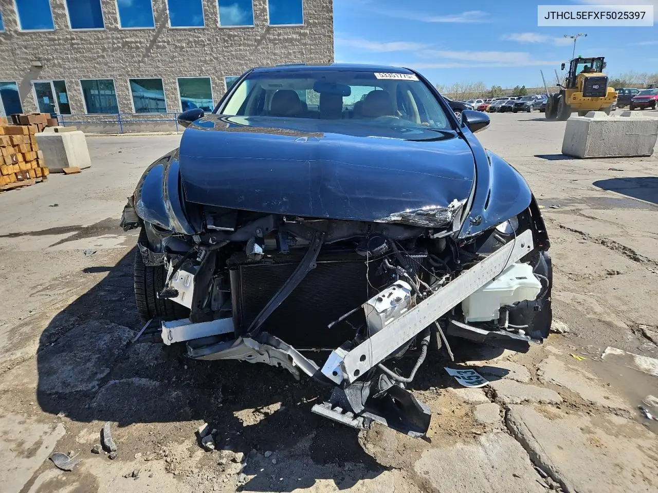 2015 Lexus Ls 460 VIN: JTHCL5EFXF5025397 Lot: 53351775
