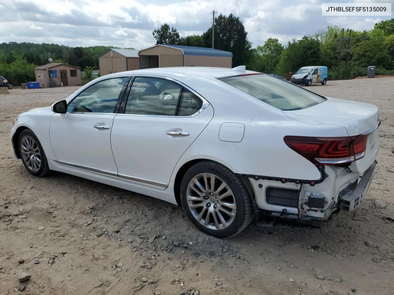 2015 Lexus Ls 460 VIN: JTHBL5EF5F5135009 Lot: 55036305