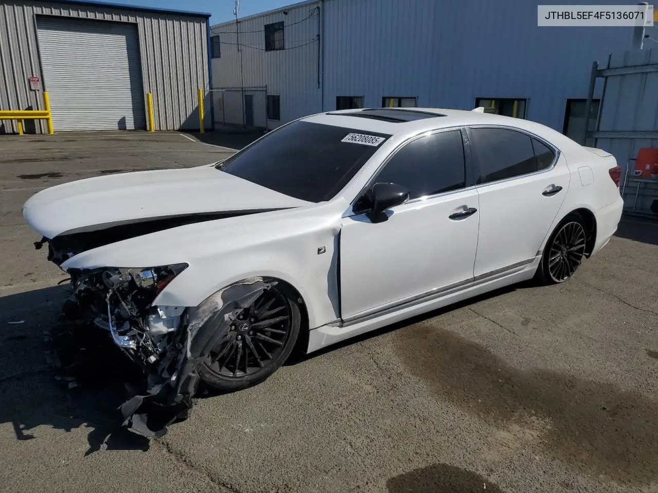 2015 Lexus Ls 460 VIN: JTHBL5EF4F5136071 Lot: 56208085