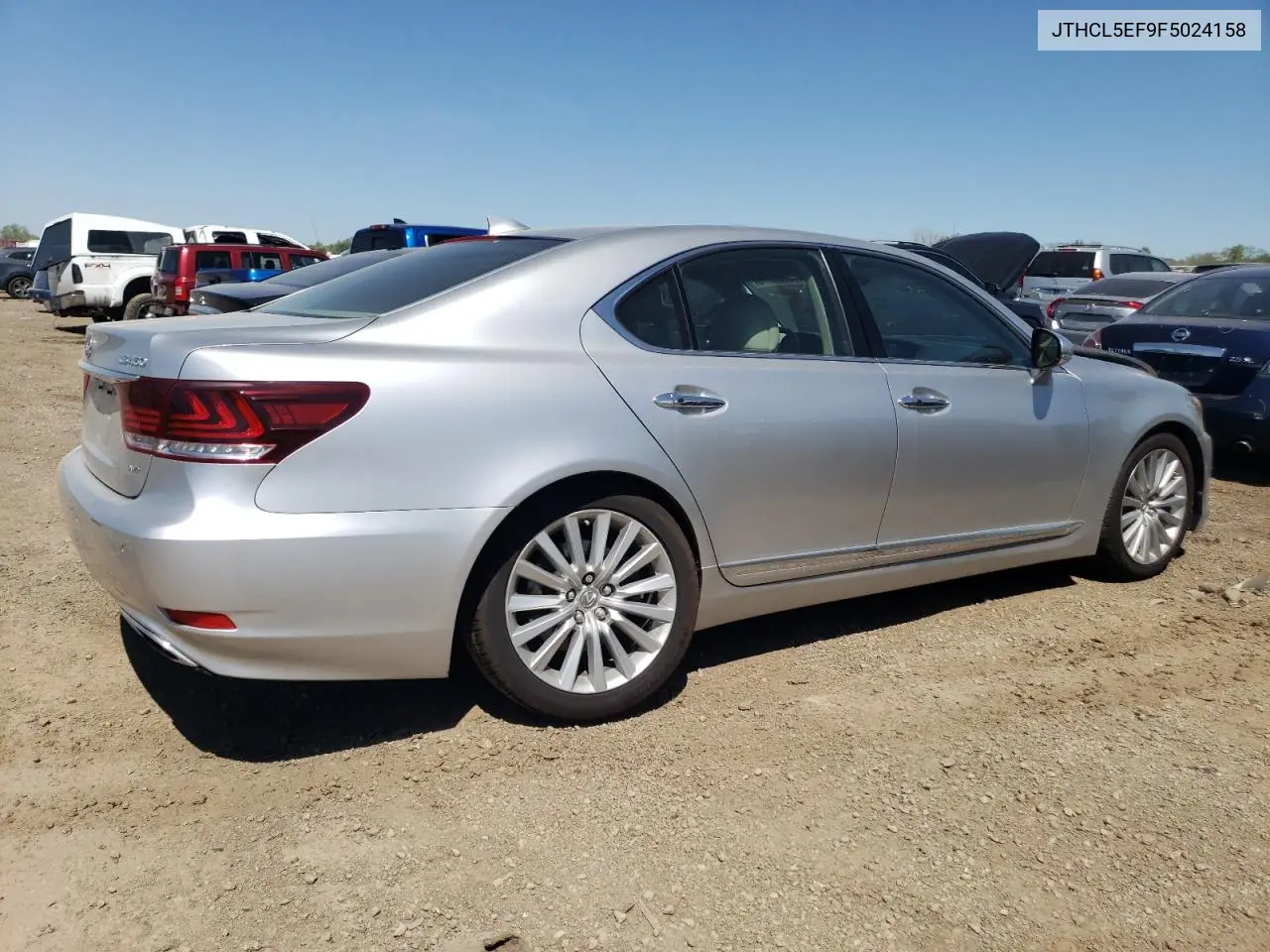 2015 Lexus Ls 460 VIN: JTHCL5EF9F5024158 Lot: 56530475