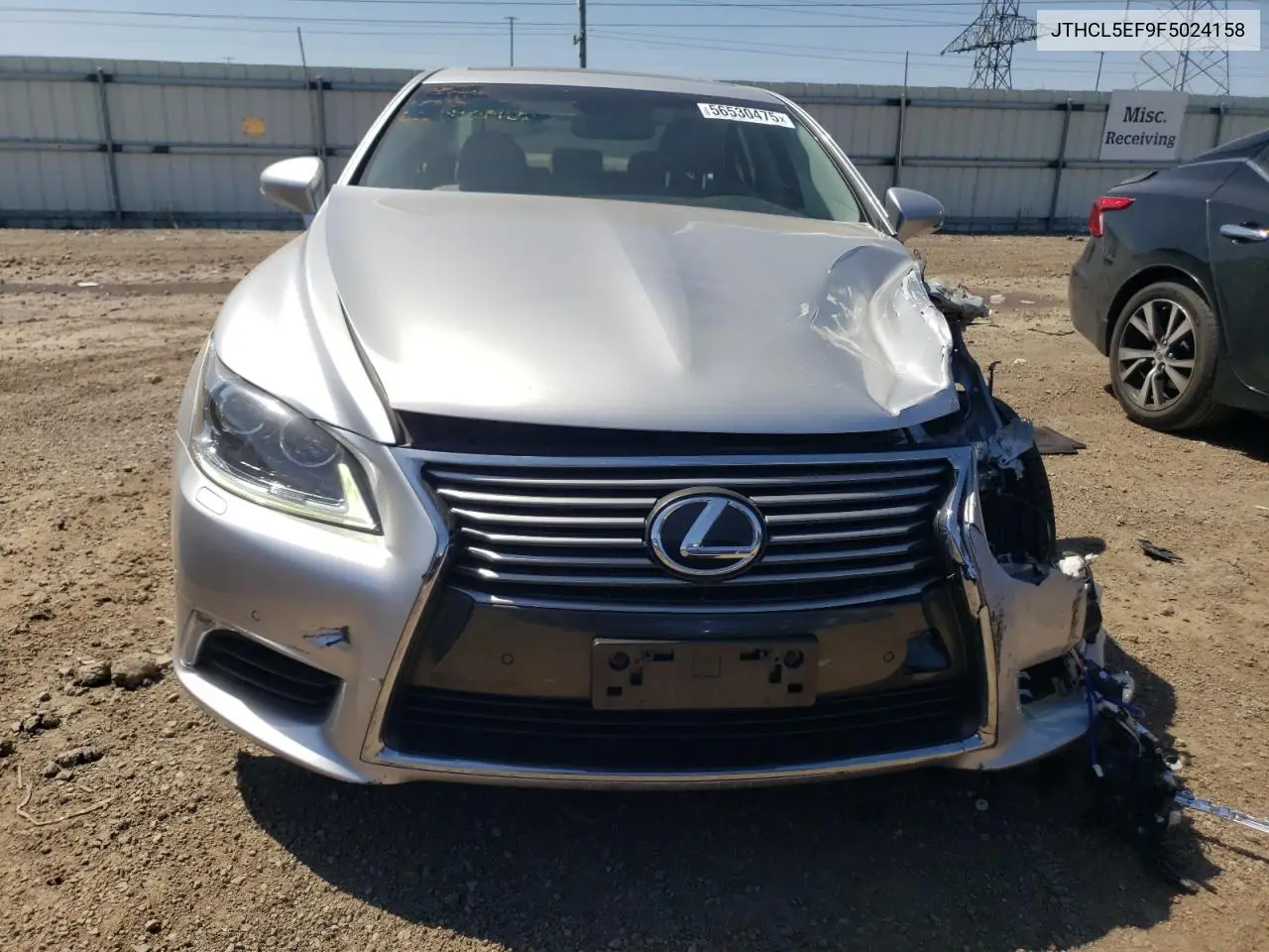 2015 Lexus Ls 460 VIN: JTHCL5EF9F5024158 Lot: 56530475