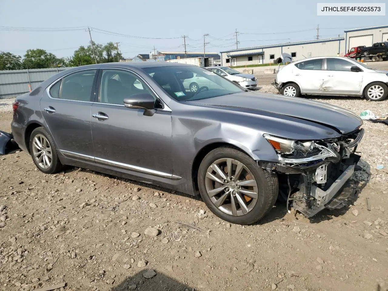 2015 Lexus Ls 460 VIN: JTHCL5EF4F5025573 Lot: 57178115