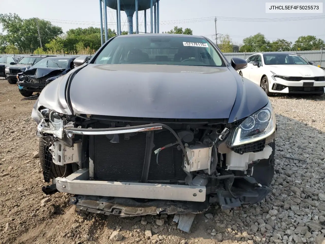 2015 Lexus Ls 460 VIN: JTHCL5EF4F5025573 Lot: 57178115
