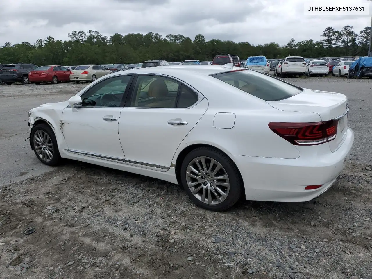 2015 Lexus Ls 460 VIN: JTHBL5EFXF5137631 Lot: 58314305