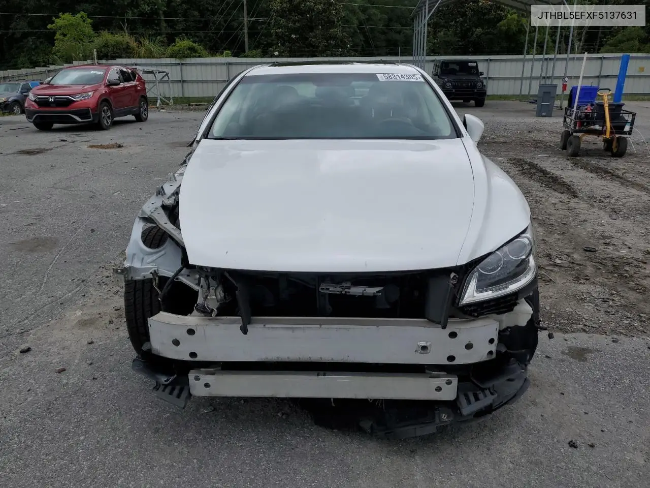 2015 Lexus Ls 460 VIN: JTHBL5EFXF5137631 Lot: 58314305