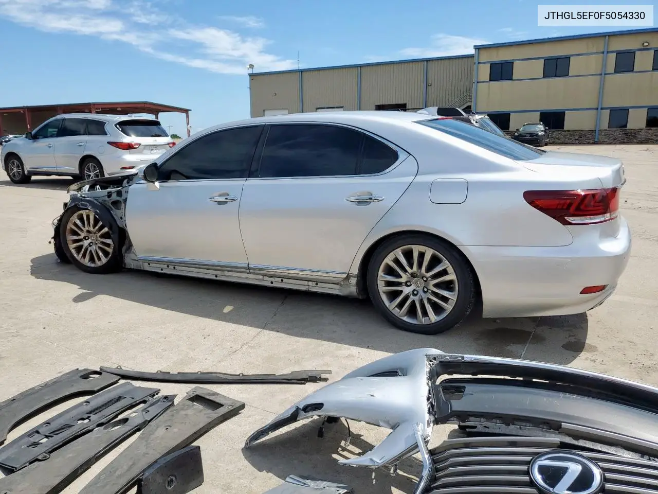 2015 Lexus Ls 460L VIN: JTHGL5EF0F5054330 Lot: 58452815