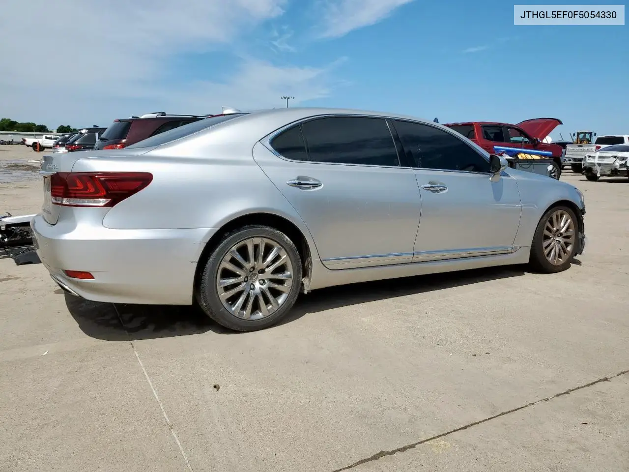 2015 Lexus Ls 460L VIN: JTHGL5EF0F5054330 Lot: 58452815