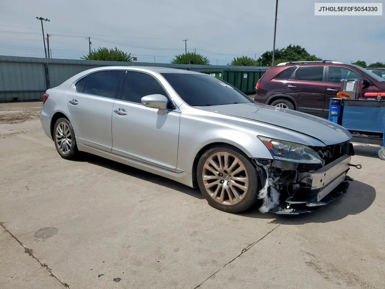 2015 Lexus Ls 460L VIN: JTHGL5EF0F5054330 Lot: 58452815