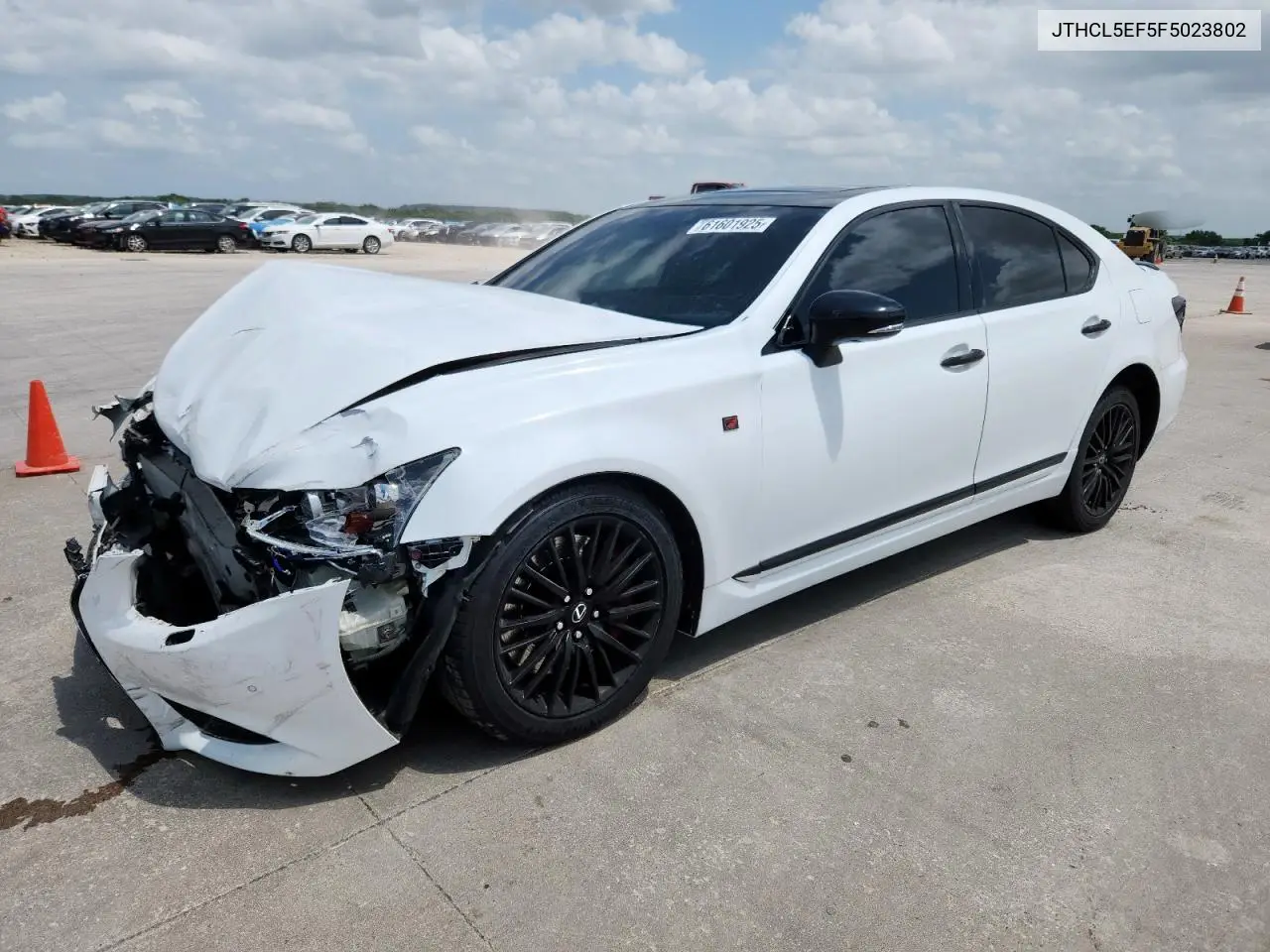 2015 Lexus Ls 460 VIN: JTHCL5EF5F5023802 Lot: 61601925