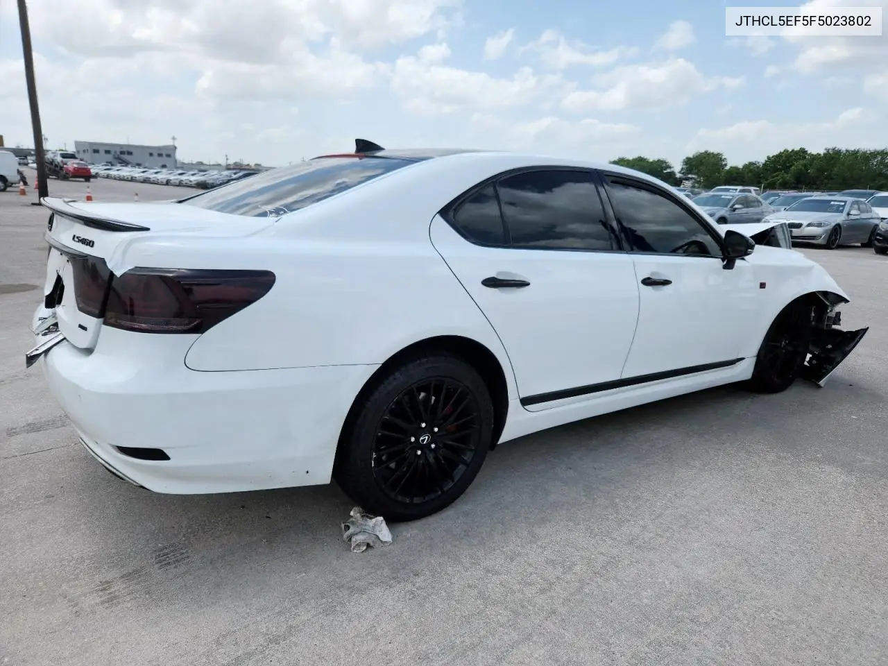 2015 Lexus Ls 460 VIN: JTHCL5EF5F5023802 Lot: 61601925