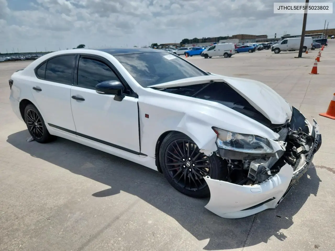 2015 Lexus Ls 460 VIN: JTHCL5EF5F5023802 Lot: 61601925