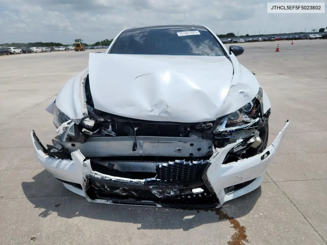 2015 Lexus Ls 460 VIN: JTHCL5EF5F5023802 Lot: 61601925