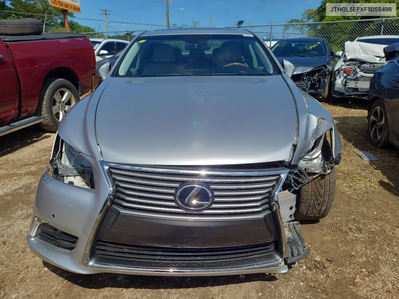 2015 Lexus Ls 460L VIN: JTHGL5EFXF5055498 Lot: 82579834