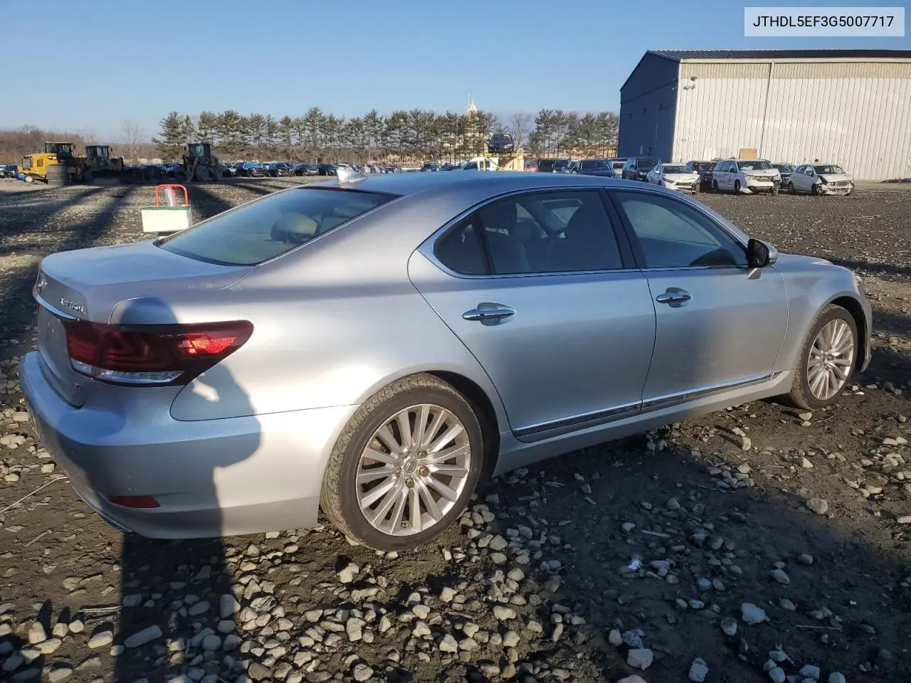 2016 Lexus Ls 460L VIN: JTHDL5EF3G5007717 Lot: 47240205