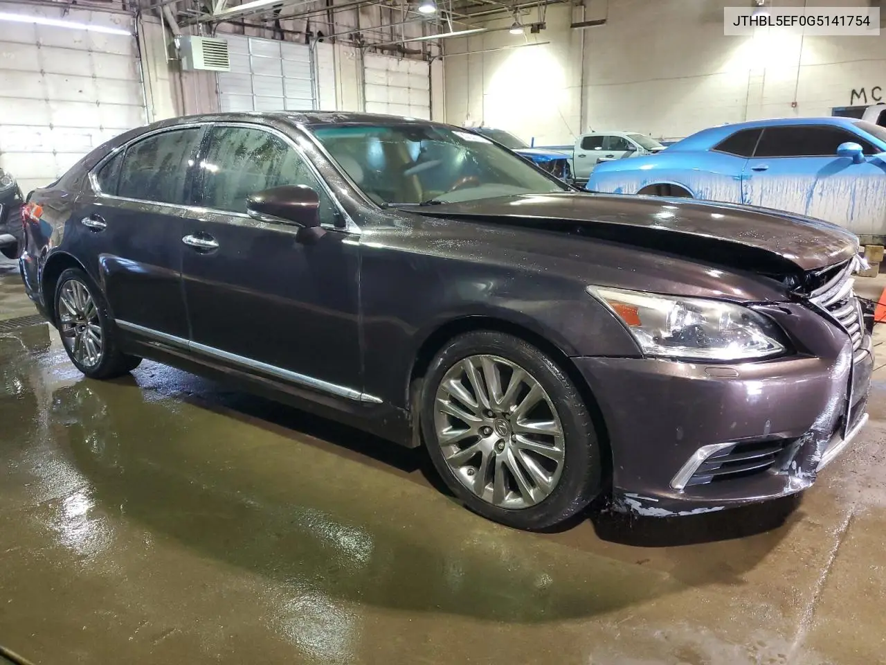 2016 Lexus Ls 460 VIN: JTHBL5EF0G5141754 Lot: 47941885