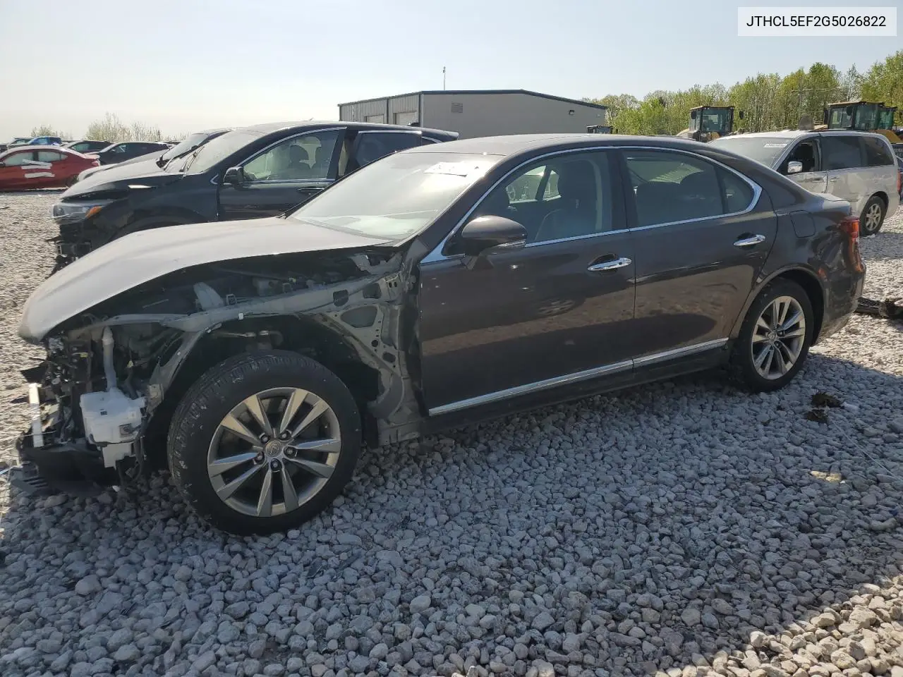 2016 Lexus Ls 460 VIN: JTHCL5EF2G5026822 Lot: 54419325