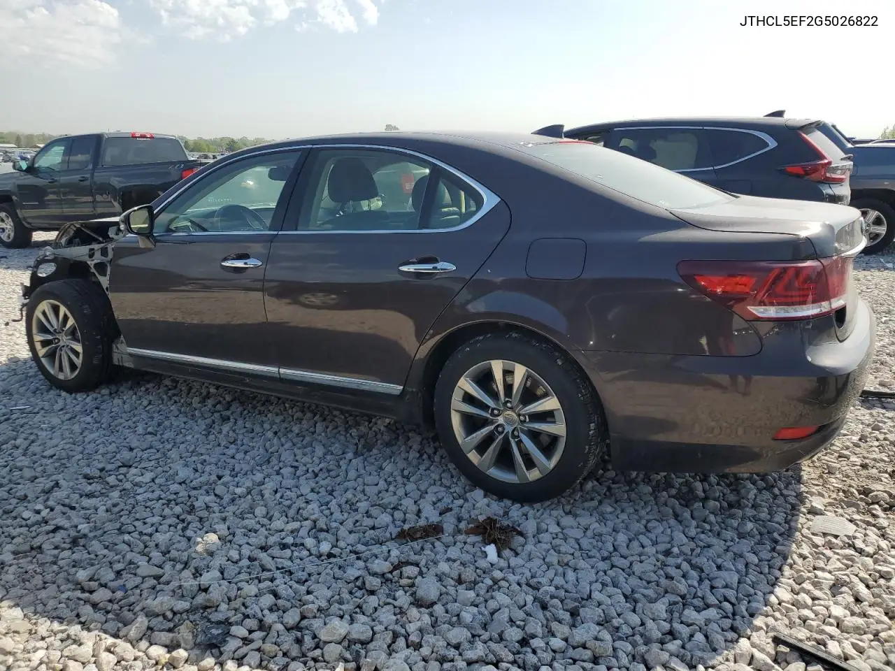 2016 Lexus Ls 460 VIN: JTHCL5EF2G5026822 Lot: 54419325