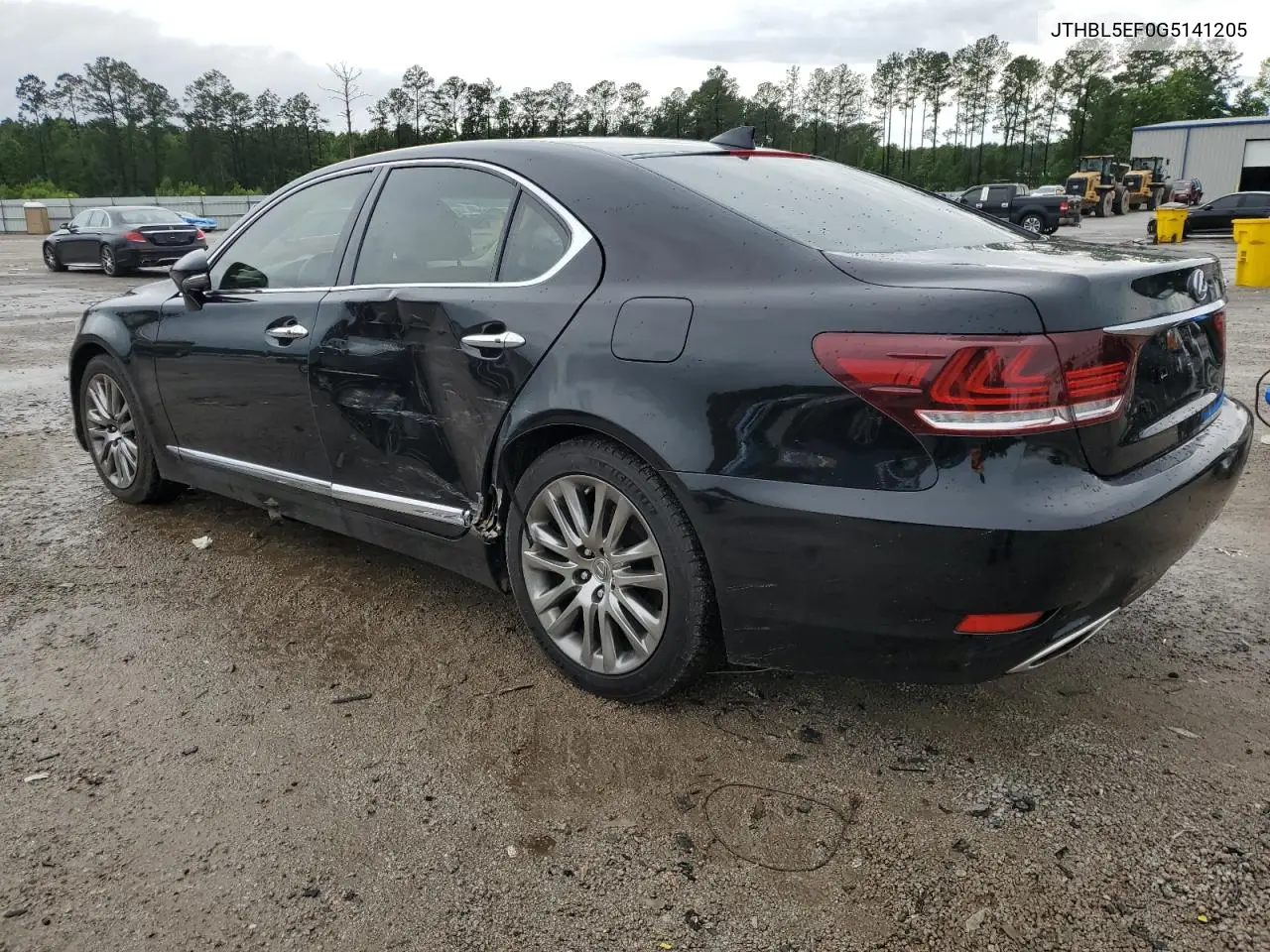 2016 Lexus Ls 460 VIN: JTHBL5EF0G5141205 Lot: 56832005