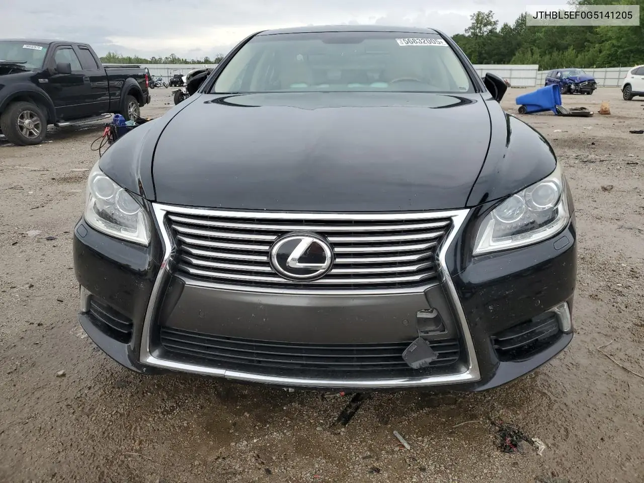 2016 Lexus Ls 460 VIN: JTHBL5EF0G5141205 Lot: 56832005