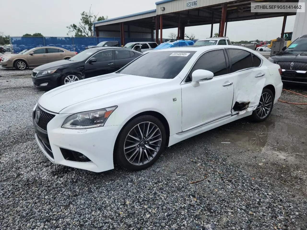 2016 Lexus Ls 460 VIN: JTHBL5EF9G5141462 Lot: 59148345
