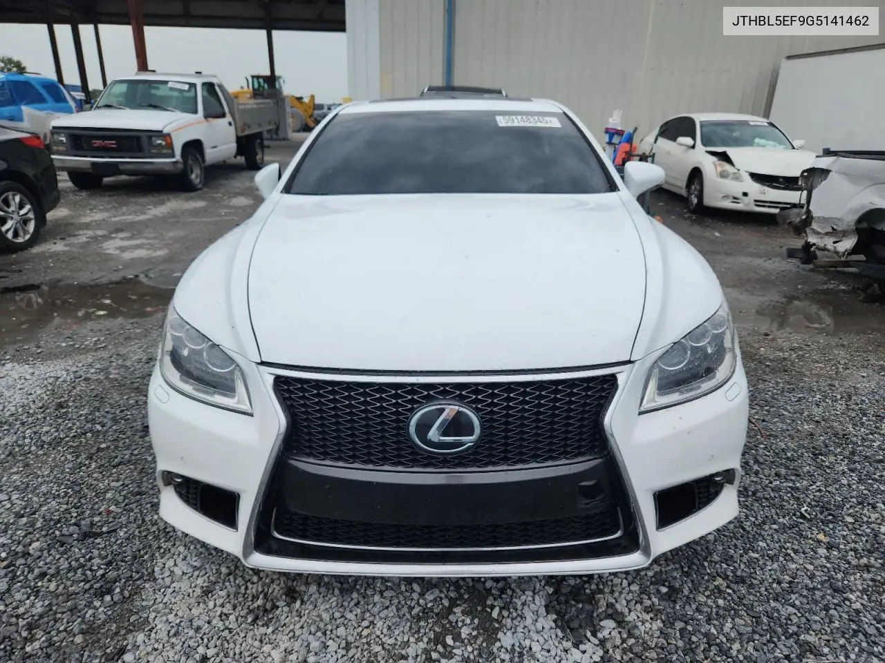 2016 Lexus Ls 460 VIN: JTHBL5EF9G5141462 Lot: 59148345