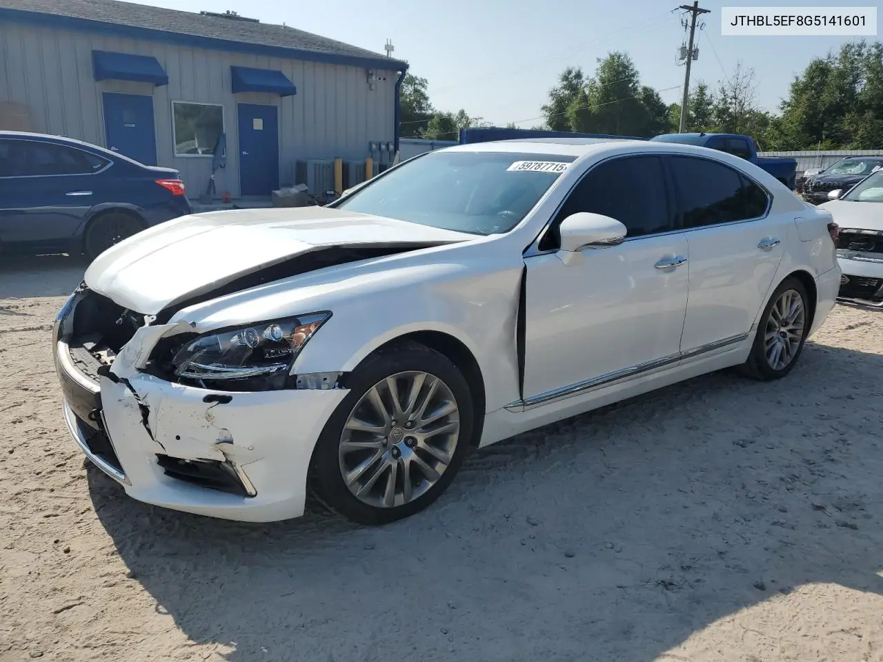 2016 Lexus Ls 460 VIN: JTHBL5EF8G5141601 Lot: 59787715