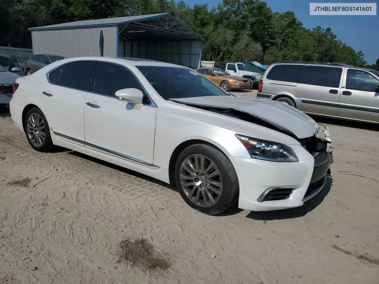 2016 Lexus Ls 460 VIN: JTHBL5EF8G5141601 Lot: 59787715