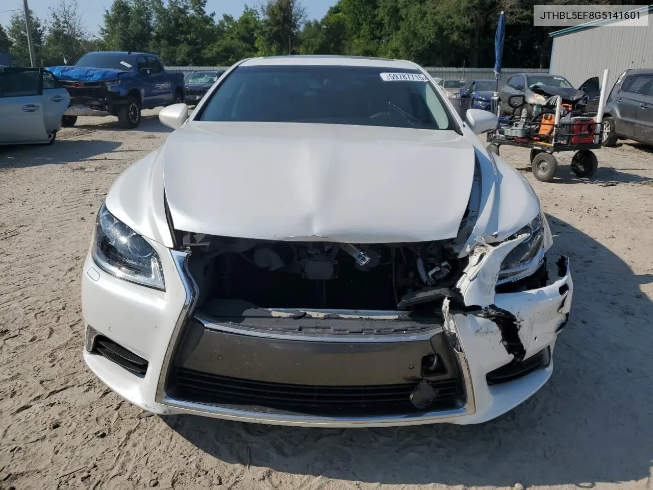 2016 Lexus Ls 460 VIN: JTHBL5EF8G5141601 Lot: 59787715