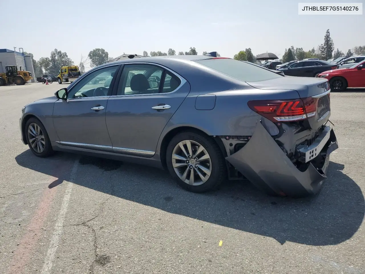 2016 Lexus Ls 460 VIN: JTHBL5EF7G5140276 Lot: 61060735