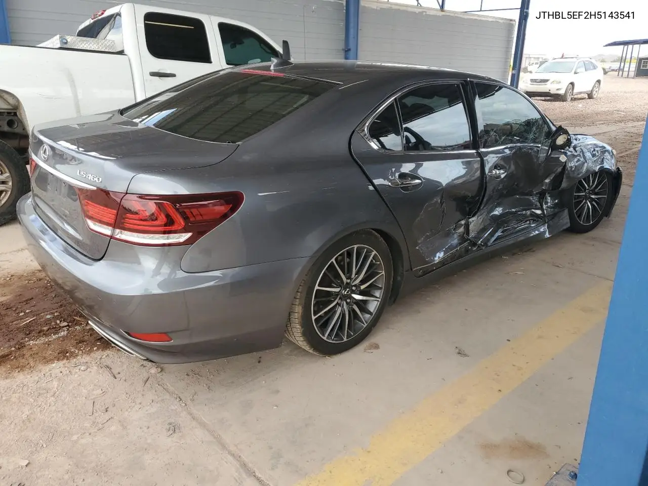 2017 Lexus Ls 460 VIN: JTHBL5EF2H5143541 Lot: 53067065