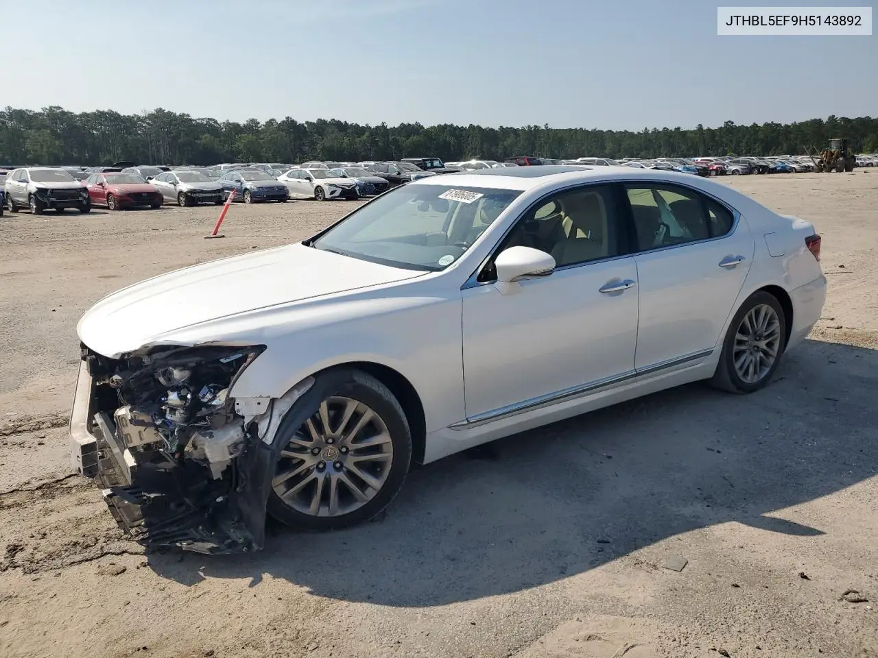 2017 Lexus Ls 460 VIN: JTHBL5EF9H5143892 Lot: 61906005