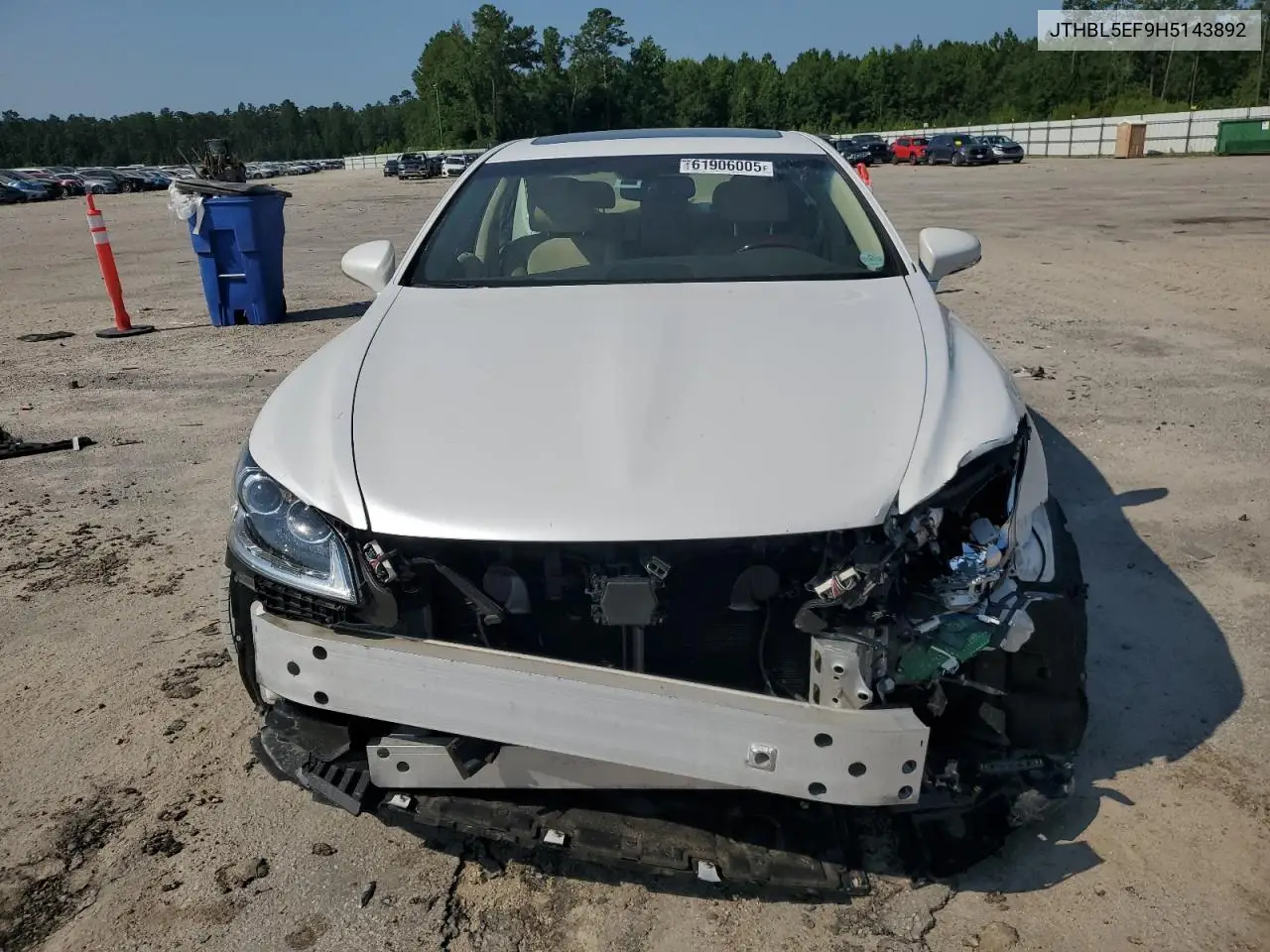 2017 Lexus Ls 460 VIN: JTHBL5EF9H5143892 Lot: 61906005