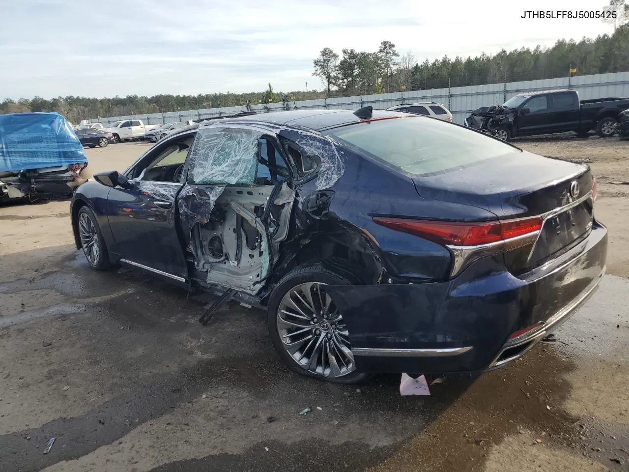 2018 Lexus Ls 500 VIN: JTHB5LFF8J5005425 Lot: 42037855