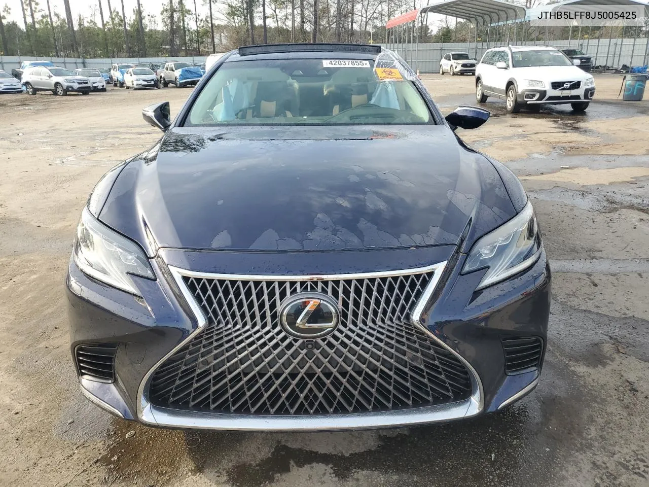 2018 Lexus Ls 500 VIN: JTHB5LFF8J5005425 Lot: 42037855