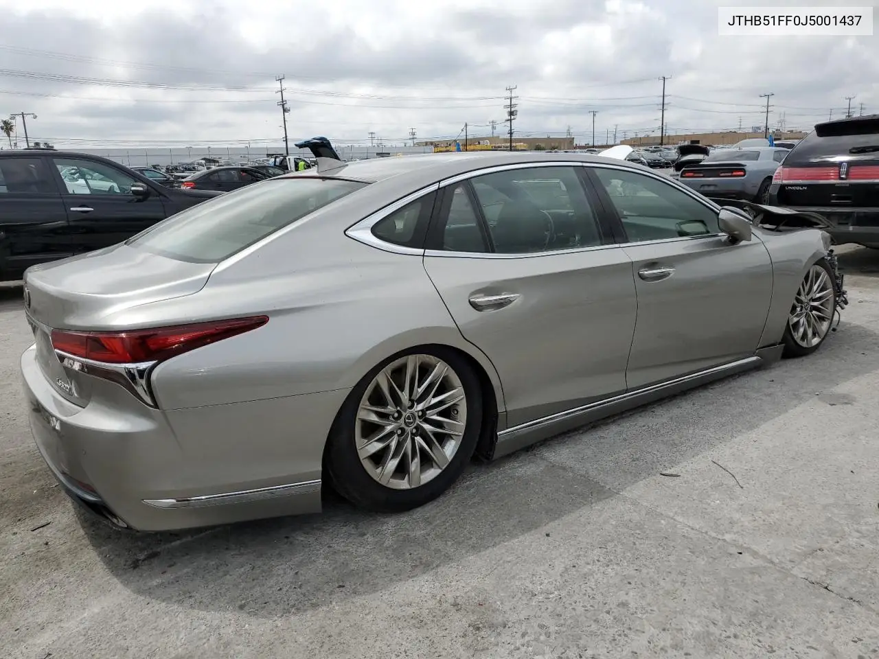 2018 Lexus Ls 500 Base VIN: JTHB51FF0J5001437 Lot: 46221135