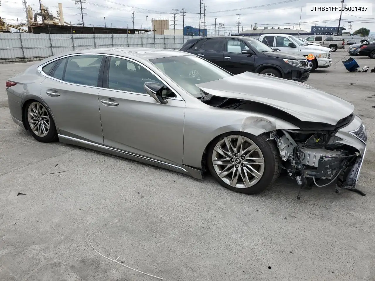 2018 Lexus Ls 500 Base VIN: JTHB51FF0J5001437 Lot: 46221135