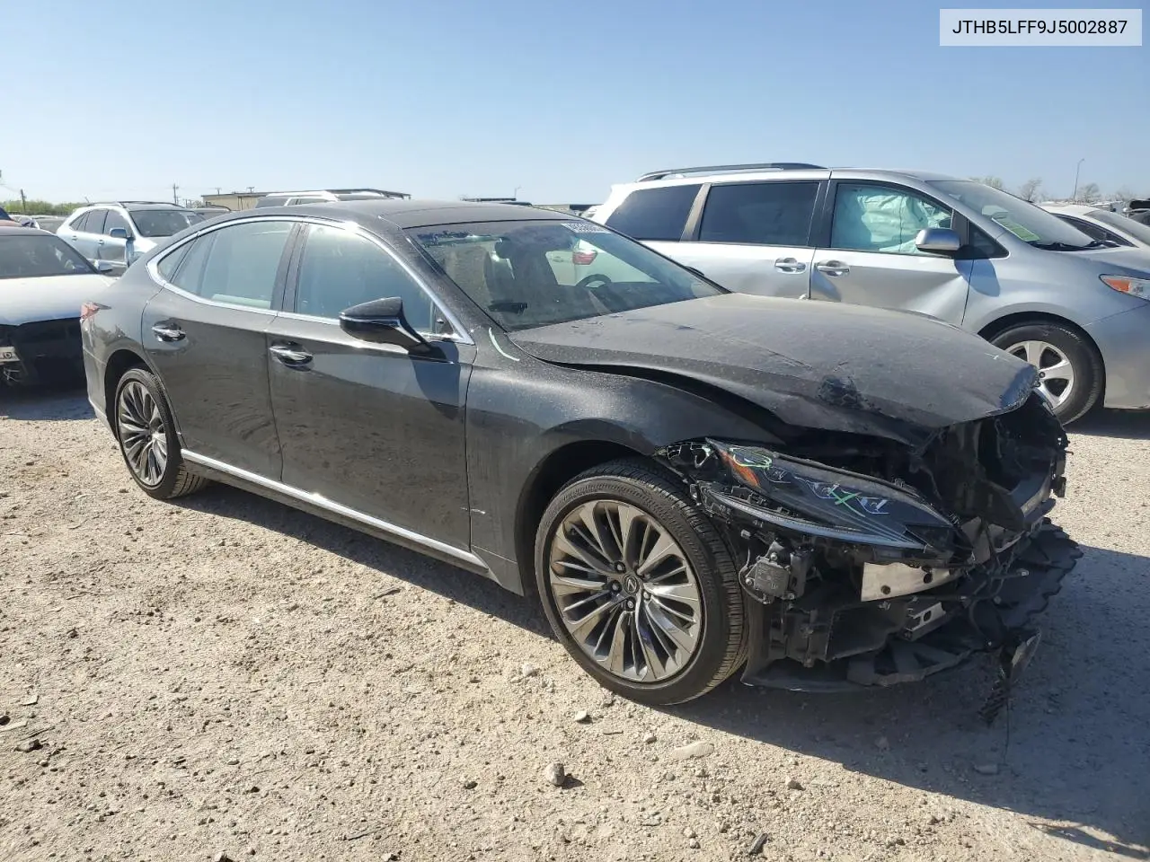 2018 Lexus Ls 500 VIN: JTHB5LFF9J5002887 Lot: 49356005