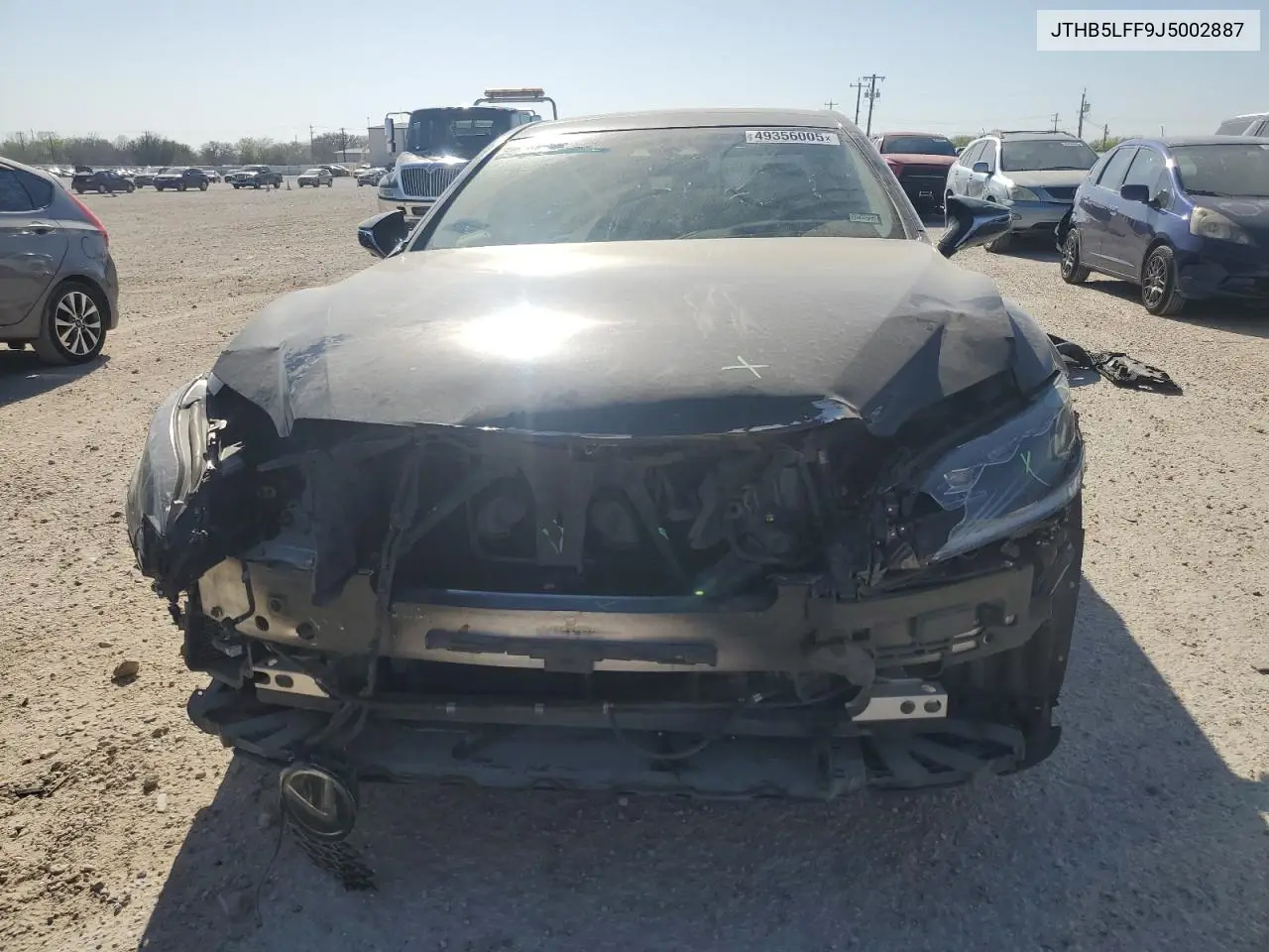 2018 Lexus Ls 500 VIN: JTHB5LFF9J5002887 Lot: 49356005