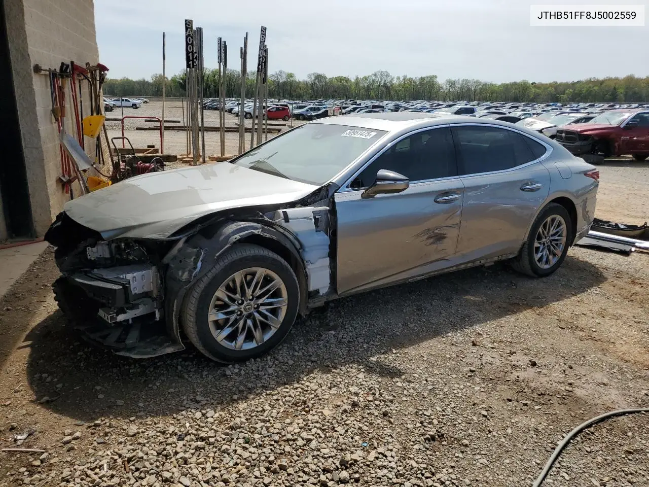 2018 Lexus Ls 500 Base VIN: JTHB51FF8J5002559 Lot: 50951475