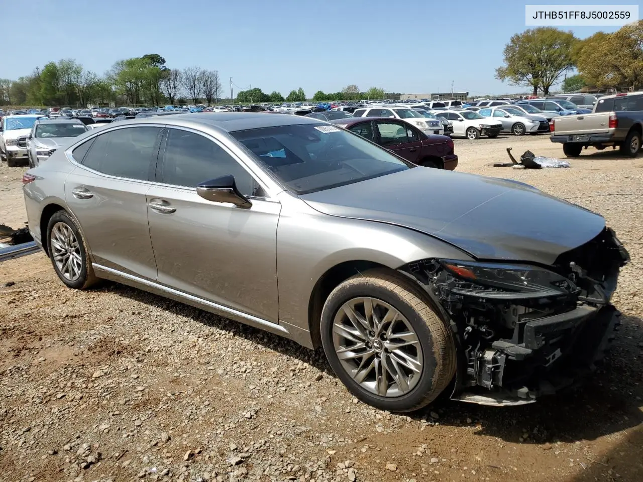 2018 Lexus Ls 500 Base VIN: JTHB51FF8J5002559 Lot: 50951475