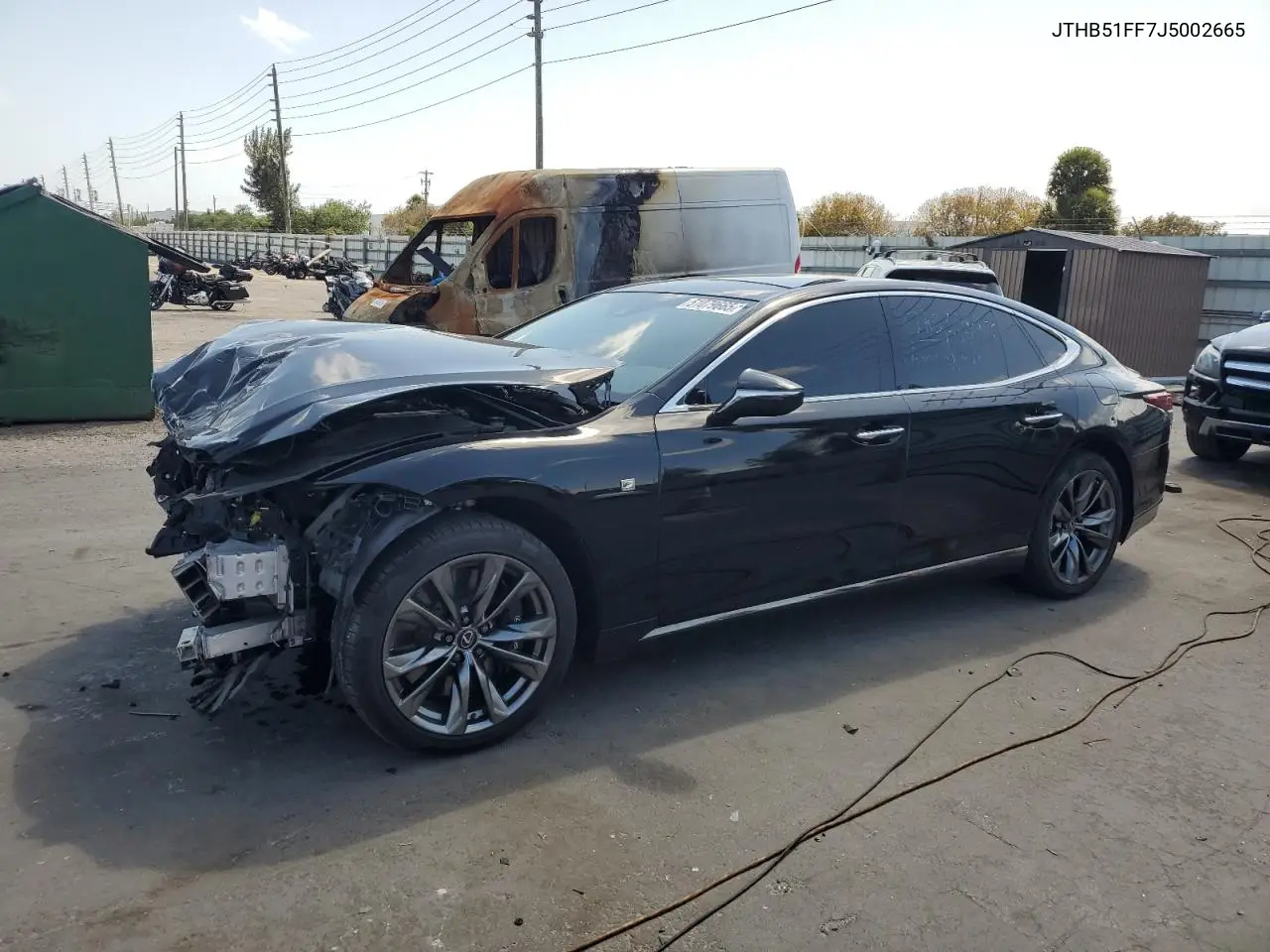 2018 Lexus Ls 500 Base VIN: JTHB51FF7J5002665 Lot: 51079665