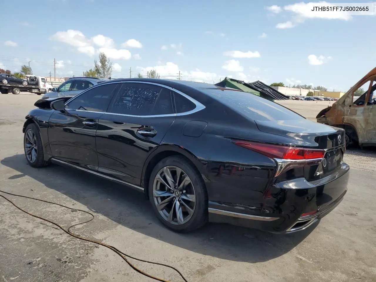2018 Lexus Ls 500 Base VIN: JTHB51FF7J5002665 Lot: 51079665