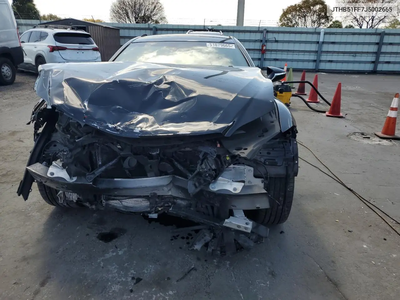 2018 Lexus Ls 500 Base VIN: JTHB51FF7J5002665 Lot: 51079665